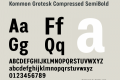 Kommon Grotesk Compressed