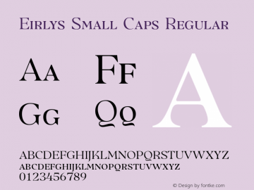 Eirlys Small Caps