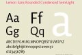 Lemon Sans Rounded