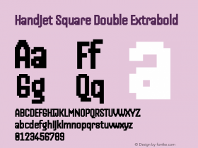 Handjet Square Double