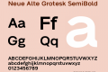 Neue Alte Grotesk