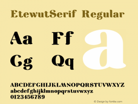 EtewutSerif