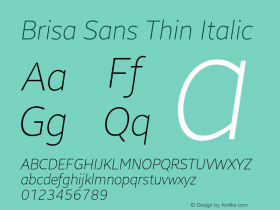 Brisa Sans