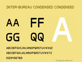 Inter-Bureau Condensed