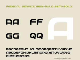 Federal Service Semi-Bold