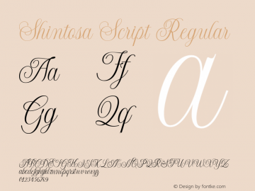 Shintosa Script