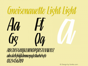 Gneisenauette Light