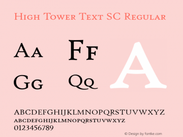 High Tower Text SC
