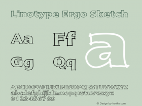 Linotype Ergo