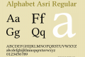 Alphabet Asri