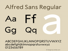 Alfred Sans