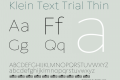 Klein Text Trial