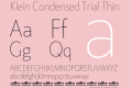 Klein Condensed Trial