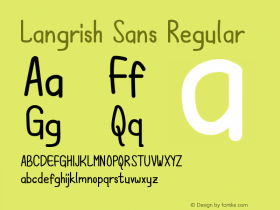 Langrish Sans