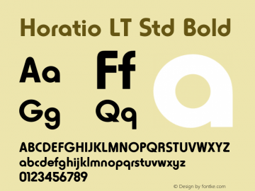 Horatio LT Std