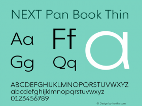 NEXT Pan Book