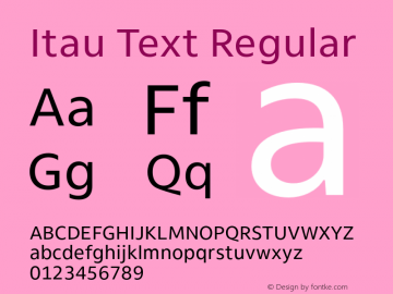 Itau Text