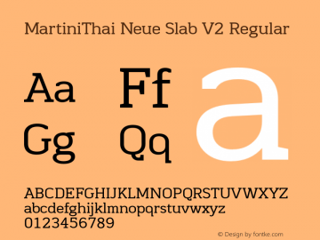 MartiniThai Neue Slab V2