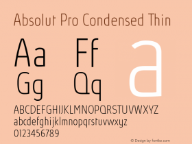 Absolut Pro Condensed