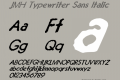 JMH Typewriter Sans