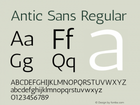 Antic Sans