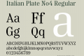 Italian Plate No4