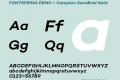 FONTSPRING DEMO - Campton SemiBold