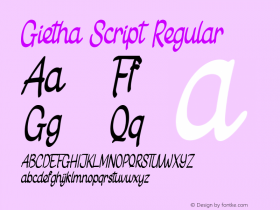 Gietha Script