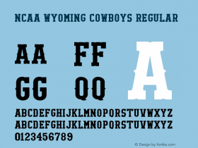 NCAA Wyoming Cowboys