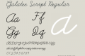 Galatee Script