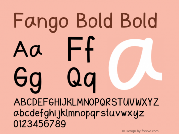 Fango Bold