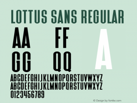 Lottus Sans