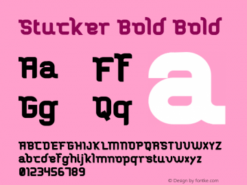 Stucker Bold