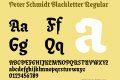 Peter Schmidt Blackletter