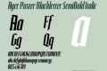 Ayer Poster Blackletter