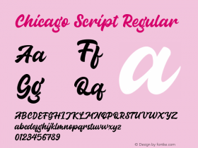 Chicago Script