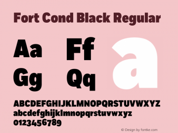 Fort Cond Black