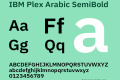 IBM Plex Arabic