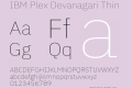 IBM Plex Devanagari