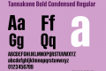 Tannakone Bold Condensed