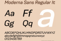 Moderna Sans