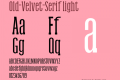 Old-Velvet-Serif