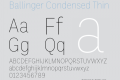 Ballinger Condensed