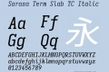 Sarasa Term Slab TC