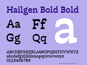 Hailgen Bold