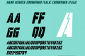 Hard Science Condensed Italic