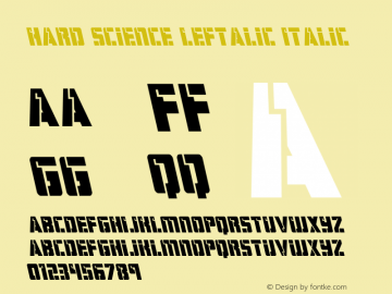 Hard Science Leftalic