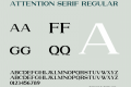 Attention Serif
