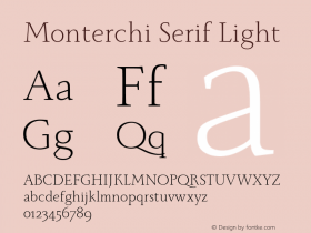 Monterchi Serif