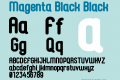 Magenta Black